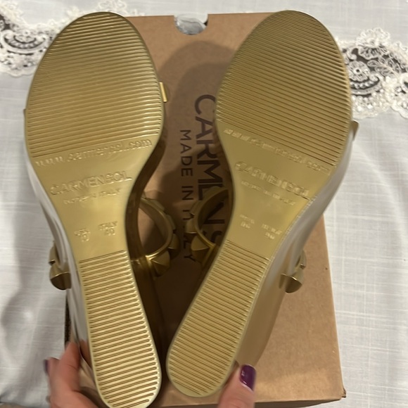 Tonino Mid Wedge - Metallic Jelly GOLD - Picture 9 of 9